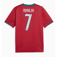 Camiseta Portugal Cristiano Ronaldo #7 Primera Equipación Replica Mundial 2026 mangas cortas